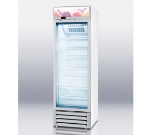 Summit Refrigeration SCFU1375 Display Freezer w/ Self Closing Glass Door, 11.2-cu ft, White