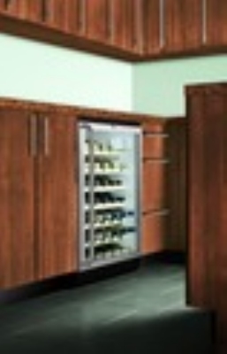 Summit Refrigeration SWC6GBLBISHWO Built In Wine Cellar, Lock, Wooden Shelves, 51-Bottles, Black