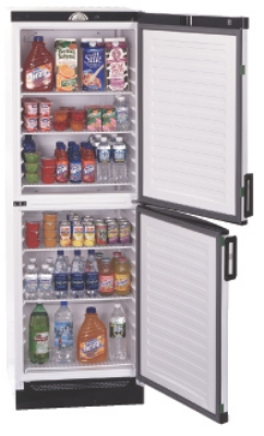Summit Refrigeration VKS670 1-Section Refrigerator w/ Dutch Doors, White, 12-cu ft