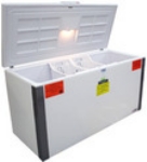 Summit Refrigeration VT225 Laboratory Chest Freezer, Temp Display, Alarm, Front Lock, White, 22.0 cu ft