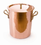 Mauviel 2157.24 13.7-qt M'Tradition Copper Soup Pot w/ Bronze Handle