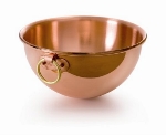 Mauviel 2191.2 8-in M'Passion Copper Egg Beating Bowl w/ Bronze Ring