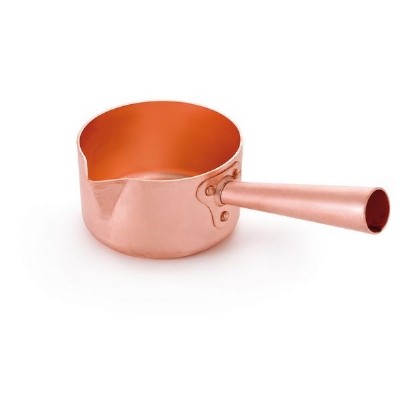 Mauviel 2194.14 5.51-in M'passion Copper Sugar Saucepan, Copper Handle