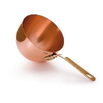 Mauviel 2195.20 7.87-in M'passion Copper Zabagliones, Bronze Handle