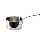 Mauviel 5210.12 4.72-in M'cook Saucepan, Cast Stainless Steel Handle