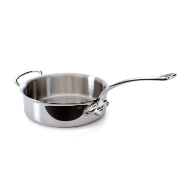 Mauviel 5211.28 11.02-in M'cook Saute Pan, Cast Stainless Steel Handle