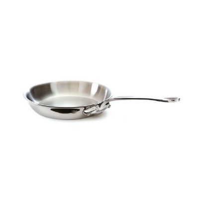 Mauviel 5213.20 7.87-in M'cook Round Frying Pan, Cast Stainless Steel Handle