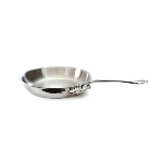 Mauviel 5213.24 9.45-in M'cook Round Frying Pan, Cast Stainless Steel Handle