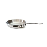 Mauviel 5213.26 10.24-in M'cook Round Frying Pan, Cast Stainless Steel Handle