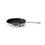 Mauviel 5214.28 11.02-in M'cook Non-Stick Round Frying Pan, Cast Stainless Steel Handle
