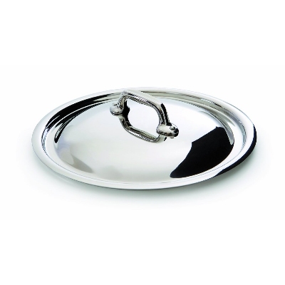 Mauviel 5218.24 9.5-in Stainless Steel Lid w/ Cast Stainless Handle