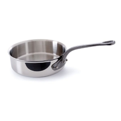 Mauviel 5611.24 9.45-in M'cook Saute Pan, Cast Iron Handle