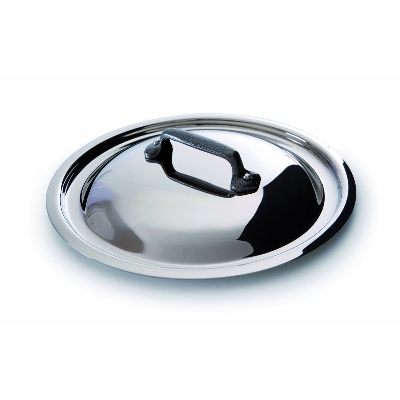Mauviel 5618.28 11-in Stainless Steel Lid w/ Cast Iron Handle