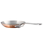 Mauviel 611326 M'heritage Copper & Stainless Steel Fry Pan, 10.24-in