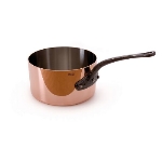 Mauviel 6501.20 7.87-in M'heritage Saucepan, Cast Iron Handle