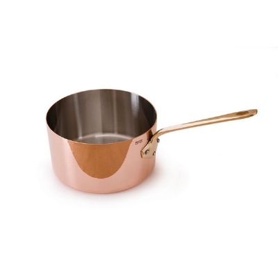 Mauviel 6520.12 4.72-in M'heritage Saucepan, Bronze Handle