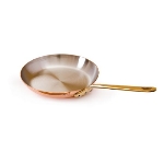 Mauviel 6526.26 10.24-in M'heritage Round Frying Pan, Bronze Handle