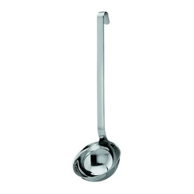 Rosle 10010 3.9-in Stainless Steel Ladle, With Pouring Rim, Hanging Hook
