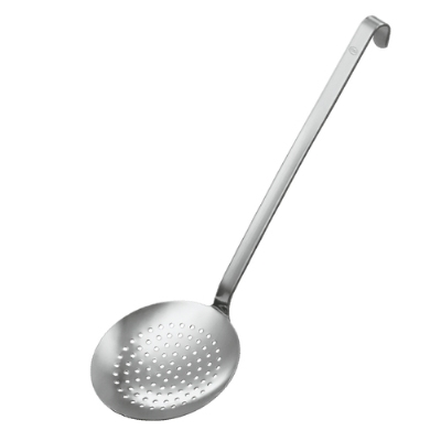 Rosle 10052 4.7-in Stainless Steel Skimmer, With Hanging Hook