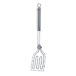 Rosle 10680 Stainless Steel Turner, For Non-Stick Pans, Round Handle