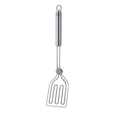 Rosle 10680 Stainless Steel Turner, For Non-Stick Pans, Round Handle