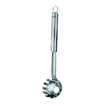 Rosle 10687 Stainless Steel Spaghetti Spoon, Round Handle