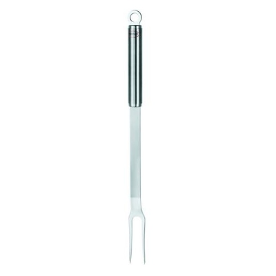 Rosle 12366 Stainless Steel Barbeque Fork, Round Handle