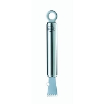 Rosle 12714 Stainless Steel Zester With Canelle, Round Handle