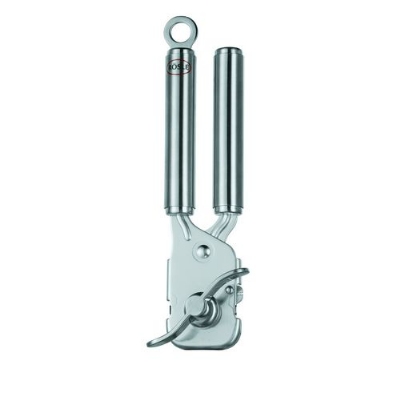 Rosle 12757 Can Opener With Plier Grips, Round Handle, Stainless Steel