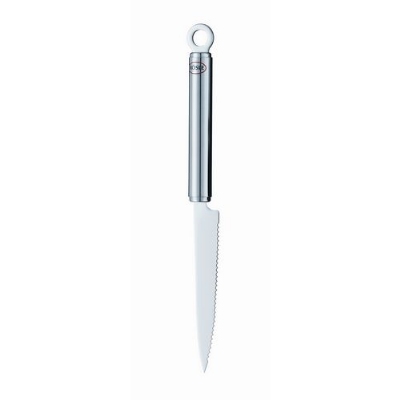 Rosle 12767 9.1-in Universal Knife, Wavy Edge, Round Handle, Stainless Steel