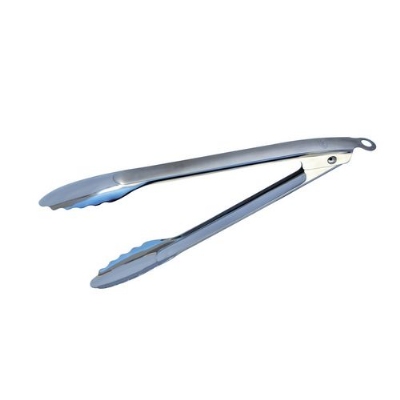 Rosle 12916 11.8-in Locking Tongs, Stainless Steel