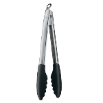 Rosle 12928 9.1-in Silicone Locking Tongs, Stainless Steel