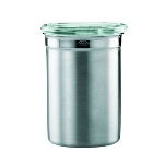 Rosle 16503 1/10 qt Canister With Clear Glass Lid