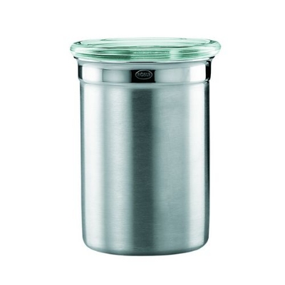 Rosle 16503 1/10 qt Canister With Clear Glass Lid