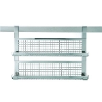 Rosle 19078 Stainless Steel Spice Rack With Double Shelf