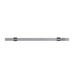 Rosle 19450 15.7-in Stainless Steel Kitchen Rail With Wall Attachment Set