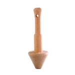 Rosle 95238 Wooden Conical Pestle