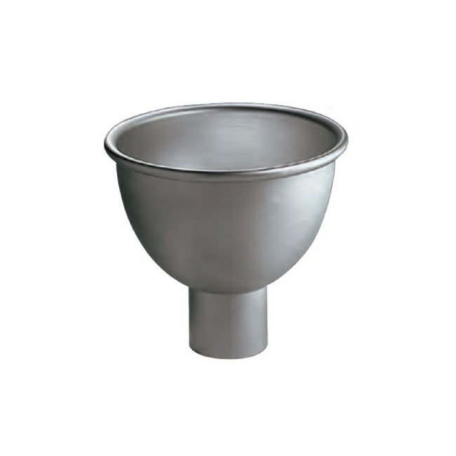 American Metalcraft 1004 4 qt Aluminum Funnel, 8 in High