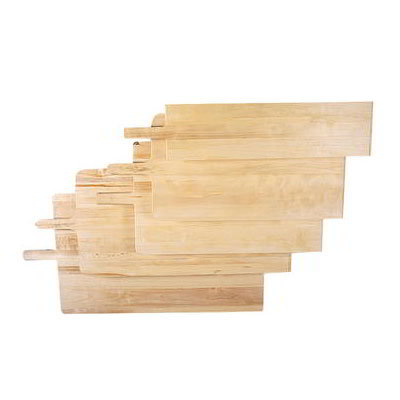 American Metalcraft 1836 Pizza Peel, 18 in x 29-1/2 in, 36 in Overall Length, Wood