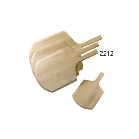 American Metalcraft 2212-PEEL Pizza Peel, 12 in L x 13 in W, 22 in Over All Length, Wood