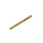 American Metalcraft 2785 Aluminum Pocket Size Crumber/Sweeper, 6 in x 5/8 in, Gold
