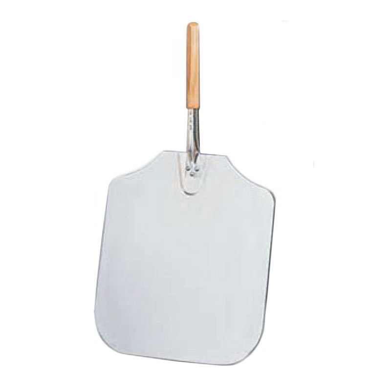 American Metalcraft 3016 30 in Aluminum Pizza Peel, 16 in x 30 in, Wood Handle