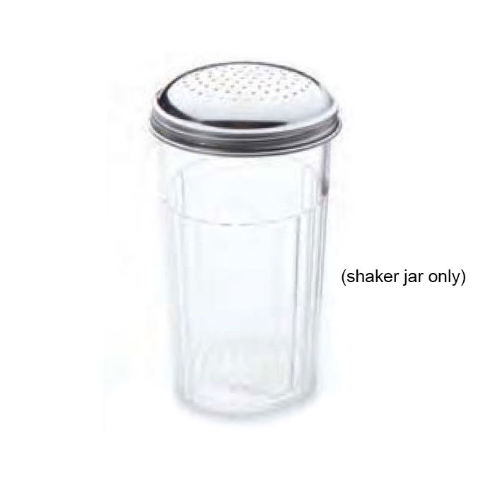 American Metalcraft 3300-SHAKER 12 oz Plastic Shaker Jar, Dishwasher Safe