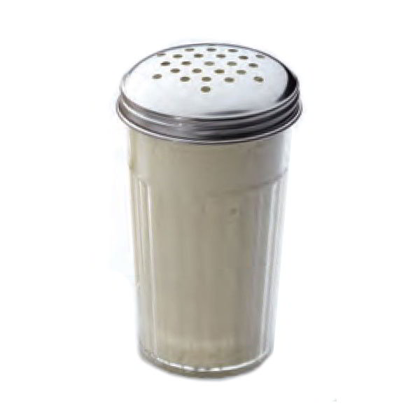 American Metalcraft 3317 SAN Spice Shaker, 12 oz, Tapered Base, Stainless Steel Top