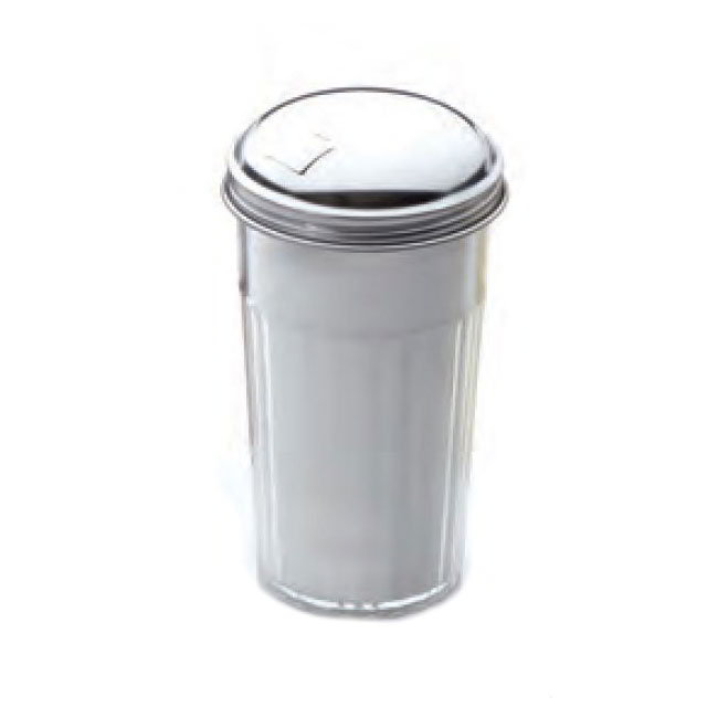 American Metalcraft 3316 SAN Plastic Sugar Pourer, 12 oz, Tapered Base, Stainless Steel Top