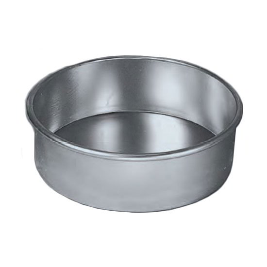American Metalcraft 3808-PAN Cake Pan, 8 in Diameter, 3 in Deep, Solid, Aluminum
