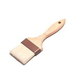 American Metalcraft 4330 Pastry Brush, 3 in Wide, Flat, Boar Bristle