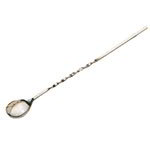 American Metalcraft 511P 11 in Stainless Steel Bar Spoon, No Knob, Twisted Shanks