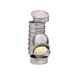 American Metalcraft 7007E 7 in Aluminum Pan Cover, Solid