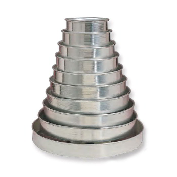 American Metalcraft A80082 8 in Aluminum Pizza Pan, Straight Sided, 2 in Deep